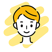 大学2年生の似顔絵イラスト