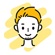 社会人エンジニアの似顔絵イラスト