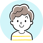 小学5年生男子の似顔絵イラスト