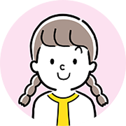 小学5年生女子の似顔絵イラスト